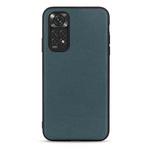 For Xiaomi Redmi Note 11 4G Global / Note 11S Accurate Hole Sheep Texture Leather Shockproof Phone Case(Green)