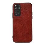 For Xiaomi Redmi Note 11 4G Global / Note 11S Crazy Horse Texture Shockproof Protective Leather Case(Brown)