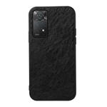 For Xiaomi Redmi Note 11 Pro Global Crazy Horse Texture Shockproof Protective Leather Case(Black)