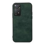 For Xiaomi Redmi Note 11 Pro Global Two-color Litchi Texture Phone Case(Green)