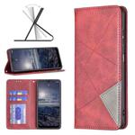 For Nokia G21 / G11 Prismatic Invisible Magnetic Leather Phone Case(Red)