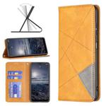 For Nokia G21 / G11 Prismatic Invisible Magnetic Leather Phone Case(Yellow)