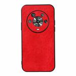 For Honor Magic4 Crazy Horse Texture PU Phone Case(Red)