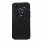 For Honor Magic4 Pro Crazy Horse Texture PU Phone Case(Black)