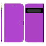For Google Pixel 7 5G Imitated Mirror Surface Horizontal Flip Leather Phone Case(Purple)