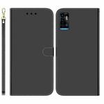 For ZTE Blade A72 / V40 Vita Imitated Mirror Surface Horizontal Flip Leather Phone Case(Black)