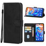 Leather Phone Case For UMIDIGI A13(Black)