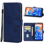 Leather Phone Case For UMIDIGI A13(Blue)