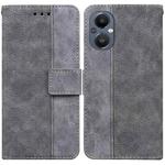 For OnePlus Nord N20 5G Geometric Embossed Leather Phone Case(Grey)