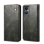 For OnePlus Nord N20 5G Oil Wax Crazy Horse Texture Leather Phone Case(Green)