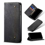 For OnePlus Nord N20 5G Denim Texture Flip Leather Phone Case(Black)
