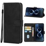 Leather Phone Case For Asus Zenfone 8Z(Black)