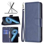 For OPPO A36 4G / A96 4G / A76 4G / K10 4G / Realme 9i Retro Lambskin Texture Leather Phone Case(Blue)