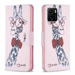 For vivo Y15s Colored Drawing Pattern Leather Phone Case(Deer)