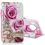 For Huawei Mate 30 Pro Horizontal Flip Leather Case with Holder & Card Slots & Wallet(Rose Tower)