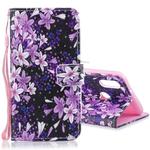 For Galaxy A10s Horizontal Flip Leather Case with Holder & Card Slots & Wallet(Lily)