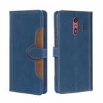 For Fujitsu Arrows F-01L F-42A Skin Feel Straw Hat Magnetic Buckle Leather Phone Case(Blue)