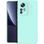 For Xiaomi 12 Pro IMAK UC-4 Series Straight Edge TPU Soft Phone Case(Light Cyan)