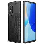 For Huawei nova 9 SE Carbon Fiber Texture Shockproof TPU Phone Case(Black)