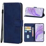 Leather Phone Case For Sharp Aquos Sense SH-01K(Blue)