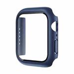 ROCK 2 in 1 PC Frame + Film Protector Case For  Apple Watch Series 6 & SE & 5 & 4 44mm(Blue)