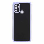For OPPO A53/A32/A33/A53s 4G Eagle Eye Armor Dual-color TPU + PC Phone Case(Purple)
