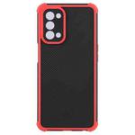 For OPPO A54 5G/A74 5G/A93 5G Eagle Eye Armor Dual-color TPU + PC Phone Case(Red)