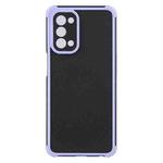 For OPPO A54 5G/A74 5G/A93 5G Eagle Eye Armor Dual-color TPU + PC Phone Case(Purple)