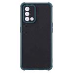 For OPPO A74 / F19 4G Eagle Eye Armor Dual-color TPU + PC Phone Case(Dark Green)