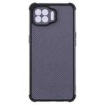 For OPPO F17 / A73 Eagle Eye Armor Dual-color TPU + PC Phone Case(Black)
