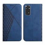 For Xiaomi Redmi Note 11/11S Overseas Version Diamond Splicing Skin Feel Magnetic Leather Phone Case(Blue)