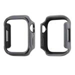 PC+TPU Two-color Frame Watch Case For Apple Watch Series 8 / 7 41mm(Grey+Black)