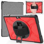 For MicroSoft Surface Go 1 / 2 / 3 TPU + PC Tablet Case(Red)