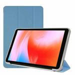For ALLDOCUBE Smile 1 Broken Star Texture Horizontal Flip Leather Tablet Case(Blue)