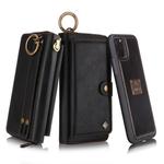 For iPhone 11 Pro POLA Multi-function Fashion Zipper Magnetic Horizontal Flip Leather Case with Card Slots & Wallet & Photo Frame & Lanyard(Black)