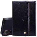 For Samsung Galaxy A03s 164mm Oil Wax Texture Leather Phone Case(Black)