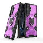 For Xiaomi Redmi K50 Gaming Space PC+TPU Shockproof Phone Case with Ring Holder(Purple)