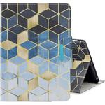 For iPad 2 / New iPad (iPad 3) / 4 Colored Drawing Pattern Horizontal Flip Leather Case with Holder & Card Slot & Wallet(Diamond)