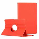 For Lenovo Legion Y700 Litchi Texture 360 Degrees Rotation Leather Tablet Case with Holder(Red)