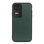For Xiaomi Redmi K40S 5G Litchi Texture Genuine Leather Phone Case(Green)
