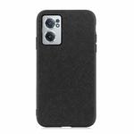 For OnePlus Nord CE 2 5G Cross Texture Genuine Leather Phone Case(Black)