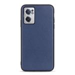 For OnePlus Nord CE 2 5G Sheep Texture Genuine Leather Shockproof Phone Case(Blue)
