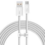 Baseus 100W USB to Type-C / USB-C Dynamic Series Fast Charging Data Cable, Length:2m(White)