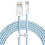 Baseus 100W USB to Type-C / USB-C Dynamic Series Fast Charging Data Cable, Length:2m(Blue)