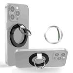 wlons Magnetic 360 Degree Rotatable Mobile Phone Ring Holder(Black)