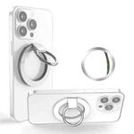 wlons Magnetic 360 Degree Rotatable Mobile Phone Ring Holder(White)