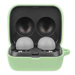 Solid Color Earphone Protective Case For Sony LinkBuds(Matcha Green)