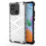 For Xiaomi Redmi 10C 4G Shockproof Honeycomb PC + TPU Case(White)