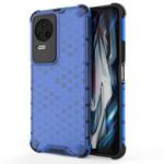 For Xiaomi Redmi K50 Shockproof Honeycomb PC + TPU Case(Blue)