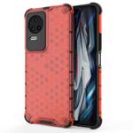 For Xiaomi Redmi K50 Shockproof Honeycomb PC + TPU Case(Red)